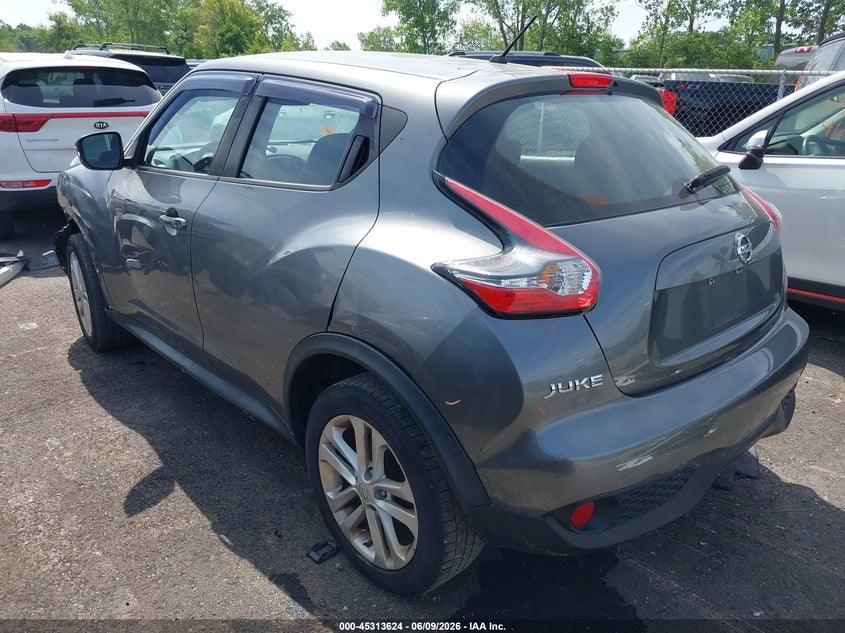 2015 Nissan Juke VIN JN8AF5MV6FT563796 IAAI salvage auction — FRONT END, Salvage (Ohio), sold $600 on 2026-07-28 (photo 3)