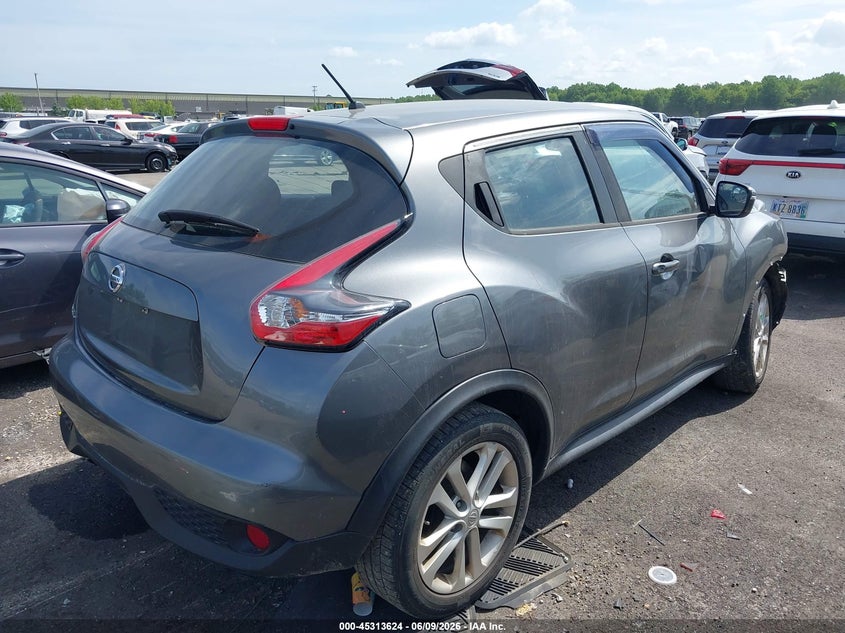 2015 Nissan Juke VIN JN8AF5MV6FT563796 IAAI salvage auction — FRONT END, Salvage (Ohio), sold $600 on 2026-07-28 (photo 4)