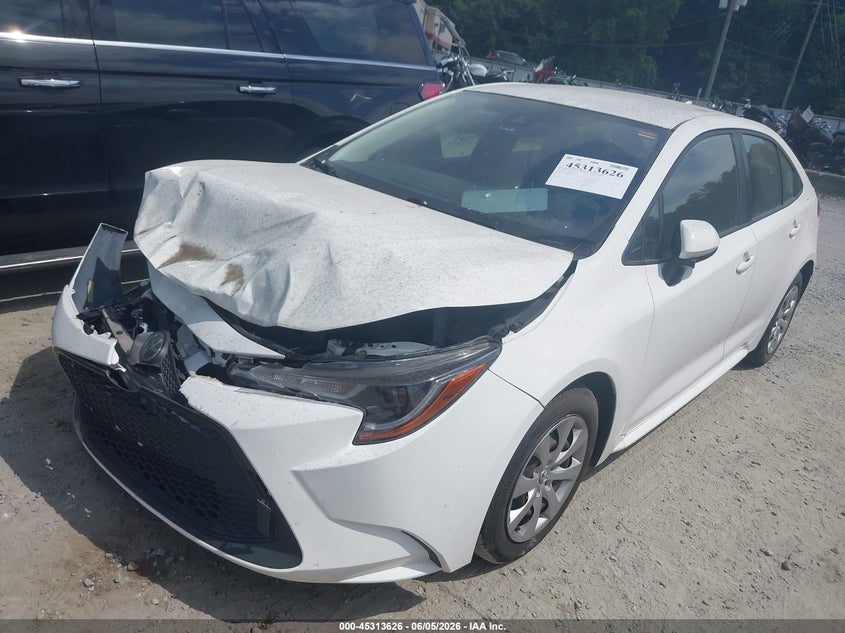 2020 Toyota Corolla VIN JTDEPRAE4LJ011615 IAAI salvage auction — FRONT END, Salvage Title, sold $4,000 on 2026-07-07 (photo 2)