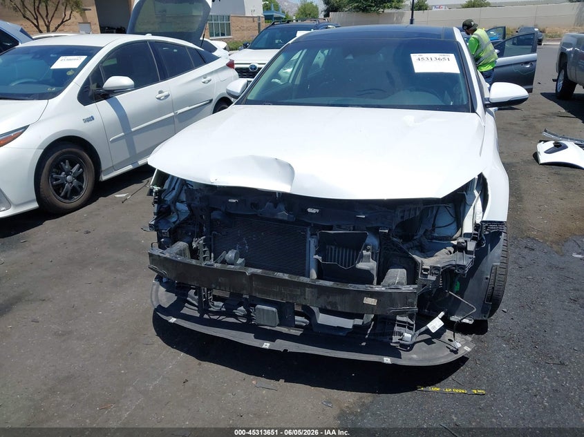2019 Kia Optima VIN 5XXGU4L15KG316834 IAAI salvage auction — FRONT END, Salvage Title, sold $25 on 2026-07-24 (photo 6)