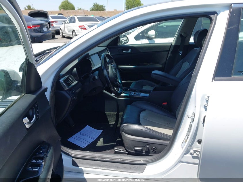2019 Kia Optima VIN 5XXGU4L15KG316834 IAAI salvage auction — FRONT END, Salvage Title, sold $25 on 2026-07-24 (photo 5)