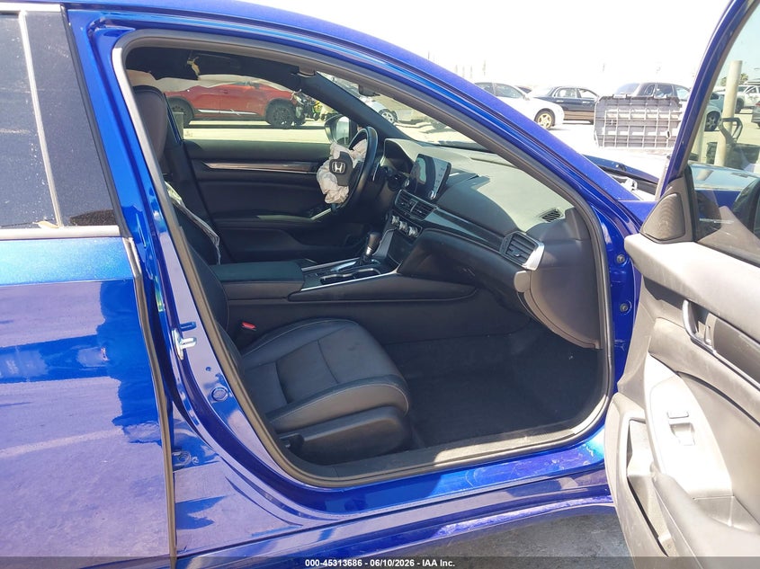 2022 Honda Accord VIN 1HGCV1F30NA055184 IAAI salvage auction — FRONT END, Salvage Title, sold $3,750 on 2026-08-01 (photo 5)