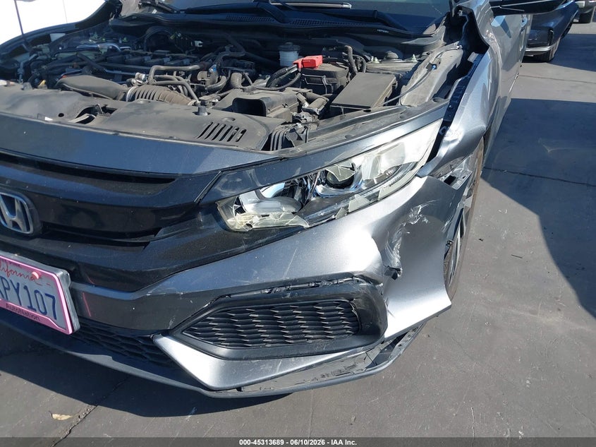 2017 Honda Civic VIN SHHFK7H29HU410519 IAAI salvage auction — LEFT FRONT, Salvage Title, sold $2,950 on 2026-07-29 (photo 6)