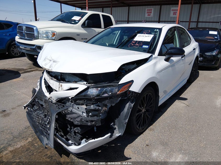2022 Toyota Camry VIN 4T1T31AK4NU037641 IAAI salvage auction — FRONT END, Salvage Title, sold $4,150 on 2026-07-22 (photo 2)