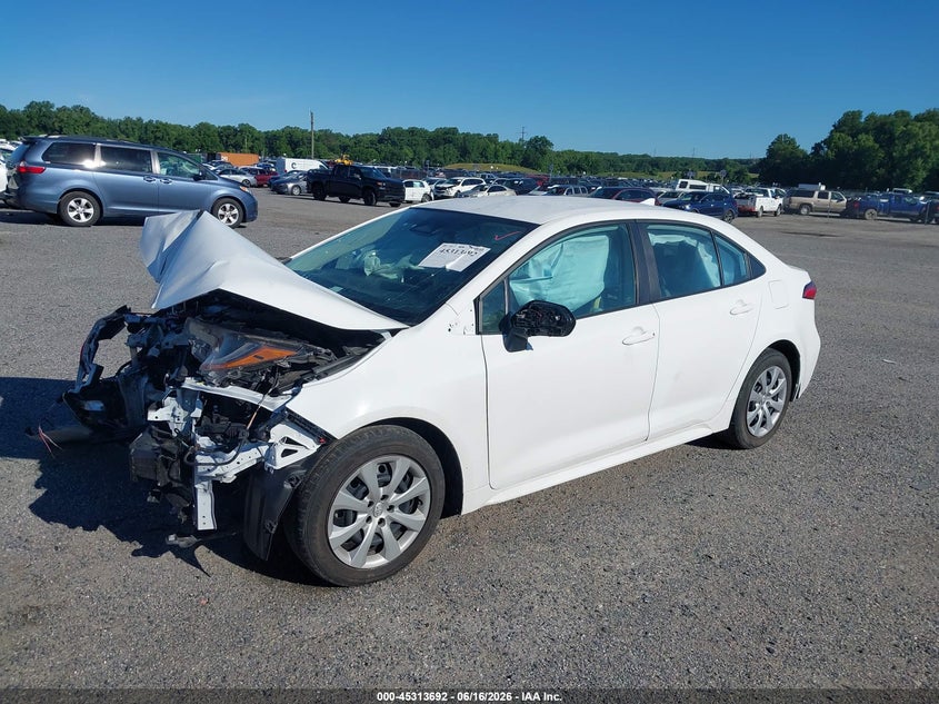 2023 Toyota Corolla VIN 5YFB4MDE4PP057909 IAAI salvage auction — FRONT END, Salvage (Arizona), sold $2,500 on 2026-07-20 (photo 2)