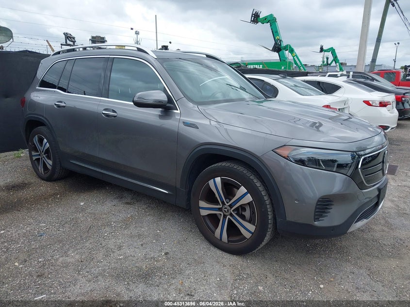 2022 Mercedes-benz Eqb VIN W1N9M1DB1NN007944 IAAI salvage auction — NORMAL WEAR, Salvage (Florida), sold $10,275 on 2026-07-08 (photo 1)