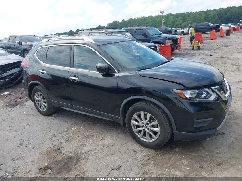 2019 Nissan Rogue VIN JN8AT2MT0KW266652 IAAI salvage auction — REAR END, Salvage Title, sold $2,550 on 2026-07-17 (photo 1)