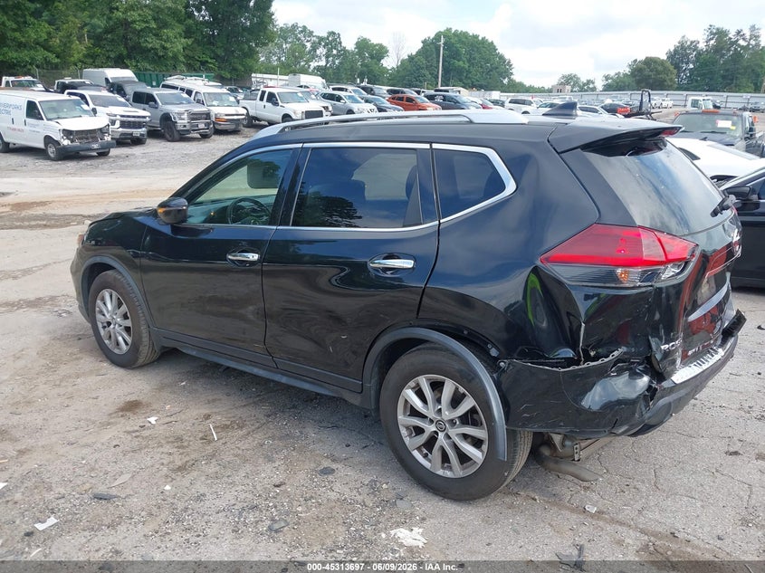 2019 Nissan Rogue VIN JN8AT2MT0KW266652 IAAI salvage auction — REAR END, Salvage Title, sold $2,550 on 2026-07-17 (photo 3)