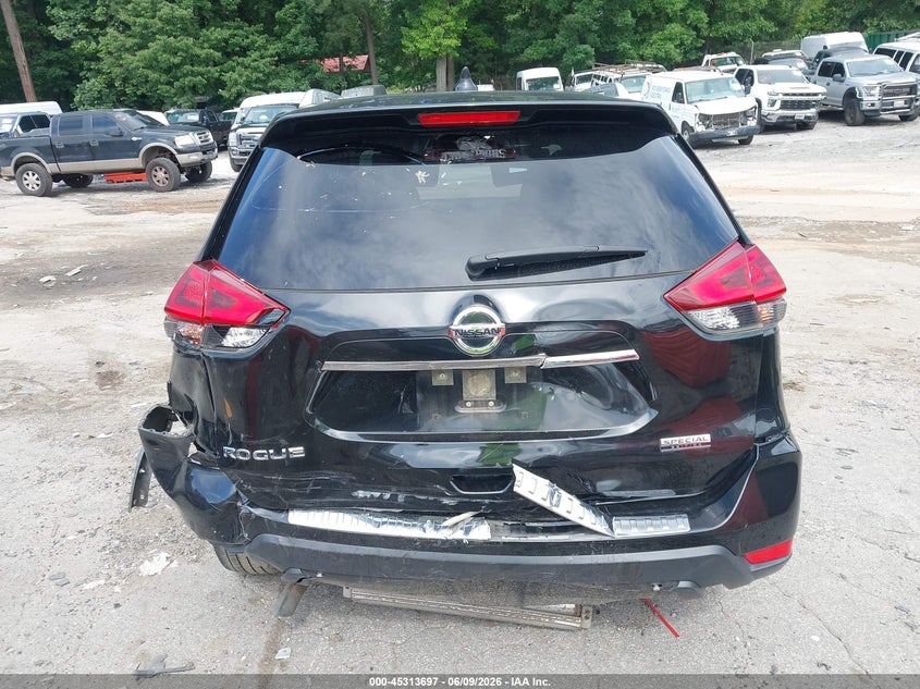 2019 Nissan Rogue VIN JN8AT2MT0KW266652 IAAI salvage auction — REAR END, Salvage Title, sold $2,550 on 2026-07-17 (photo 6)