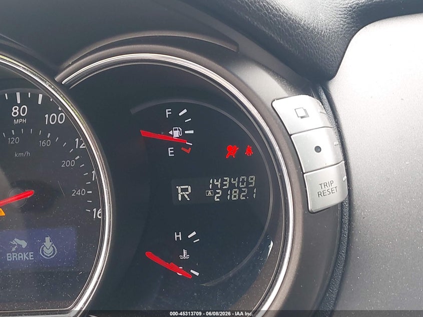 2014 Nissan Murano VIN JN8AZ1MW0EW533831 IAAI salvage auction — FRONT END, Salvage Title, sold $250 on 2026-07-06 (photo 7)