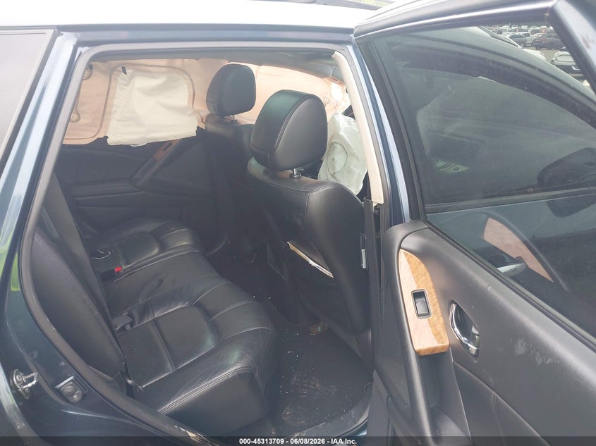 2014 Nissan Murano VIN JN8AZ1MW0EW533831 IAAI salvage auction — FRONT END, Salvage Title, sold $250 on 2026-07-06 (photo 8)
