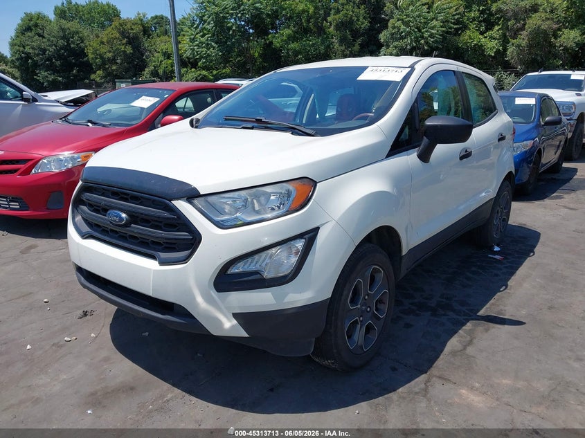2020 Ford Ecosport VIN MAJ6S3FL4LC383571 IAAI salvage auction — REAR END, Salvage Title, sold $1,025 on 2026-07-16 (photo 2)