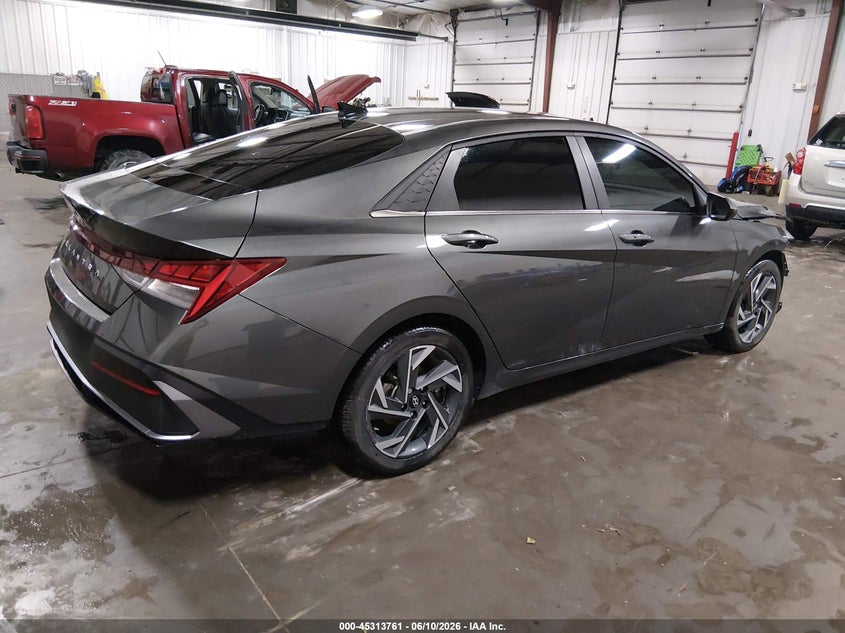 2024 Hyundai Elantra VIN KMHLS4DG4RU679908 IAAI salvage auction — FRONT END, Salvage Title, sold $75 on 2026-07-28 (photo 4)
