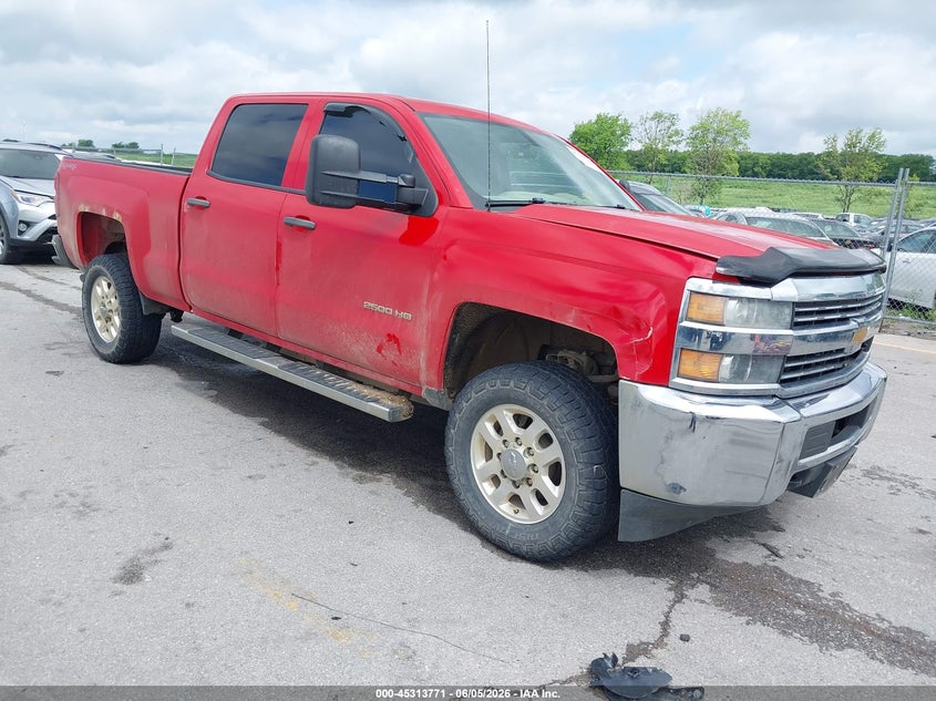 2015 Chevrolet Silverado VIN 1GC1KUEG3FF141002 IAAI salvage auction — HAIL, Salvage Title, sold $3,850 on 2026-07-19 (photo 1)
