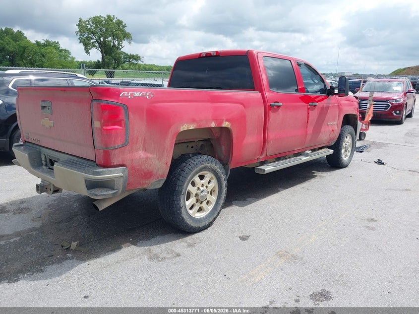 2015 Chevrolet Silverado VIN 1GC1KUEG3FF141002 IAAI salvage auction — HAIL, Salvage Title, sold $3,850 on 2026-07-19 (photo 4)