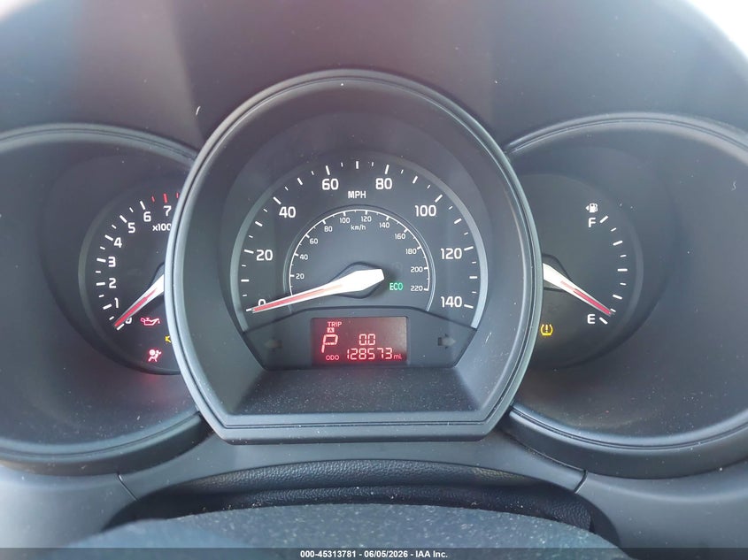 2013 Kia Rio VIN KNADM4A3XD6215455 IAAI salvage auction — NORMAL WEAR, Clear (North Carolina), sold $325 on 2026-07-15 (photo 7)