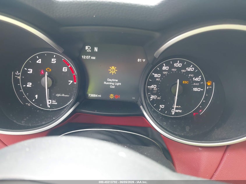 2020 Alfa romeo Stelvio VIN ZASPAKBN6L7C92398 IAAI salvage auction — FRONT END, Clear (Arkansas), sold $3,150 on 2026-07-13 (photo 7)