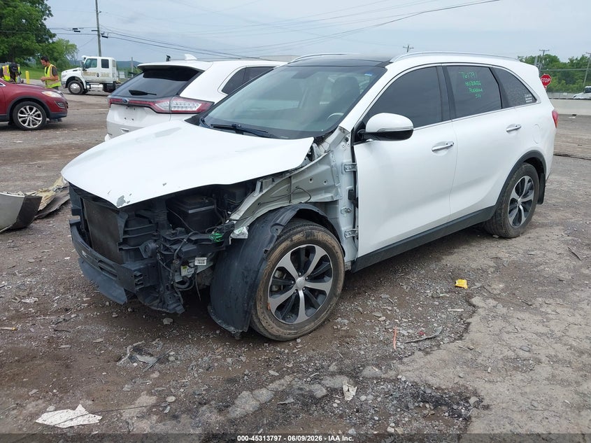 2016 Kia Sorento VIN 5XYPH4A5XGG141395 IAAI salvage auction — FRONT END, Salvage Title, sold $1,400 on 2026-07-10 (photo 2)