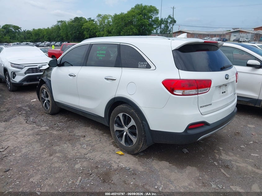 2016 Kia Sorento VIN 5XYPH4A5XGG141395 IAAI salvage auction — FRONT END, Salvage Title, sold $1,400 on 2026-07-10 (photo 3)