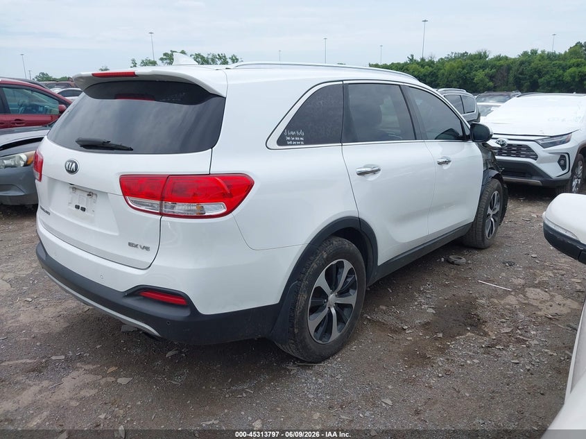 2016 Kia Sorento VIN 5XYPH4A5XGG141395 IAAI salvage auction — FRONT END, Salvage Title, sold $1,400 on 2026-07-10 (photo 4)
