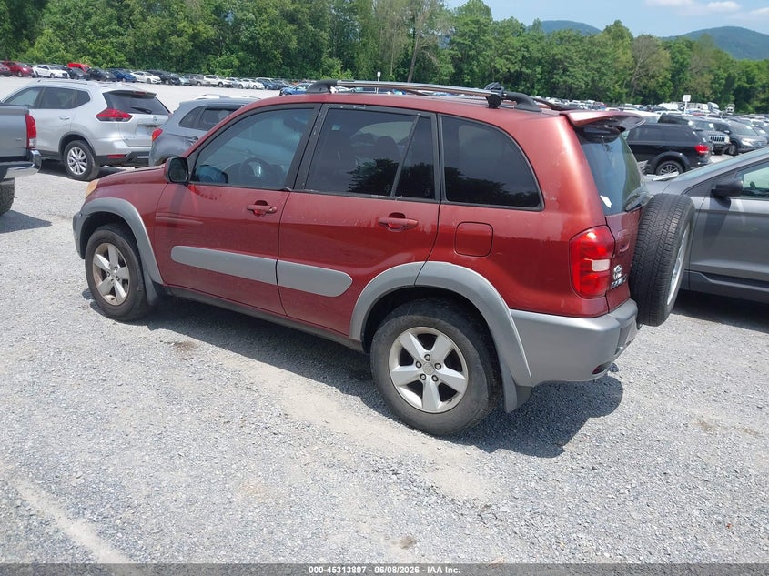 2005 Toyota Rav4 VIN JTEHD20V850070749 IAAI salvage auction — NORMAL WEAR, Clear (Virginia), sold $700 on 2026-07-28 (photo 3)