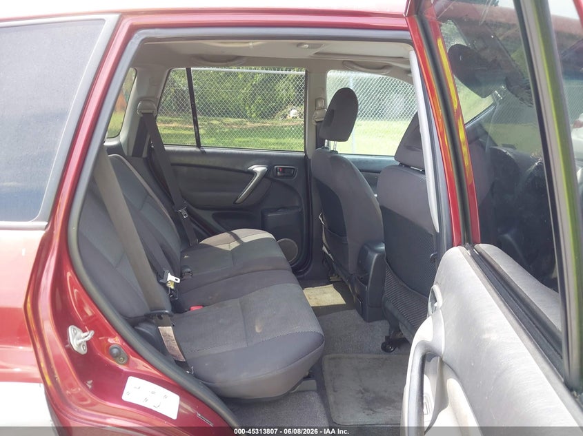 2005 Toyota Rav4 VIN JTEHD20V850070749 IAAI salvage auction — NORMAL WEAR, Clear (Virginia), sold $700 on 2026-07-28 (photo 8)