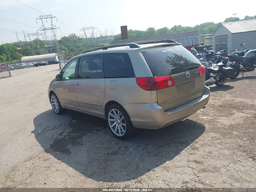2008 Toyota Sienna VIN 5TDZK23C38S207591 IAAI salvage auction — RIGHT FRONT, Salvage (Pennsylvania), sold $725 on 2026-07-09 (photo 3)