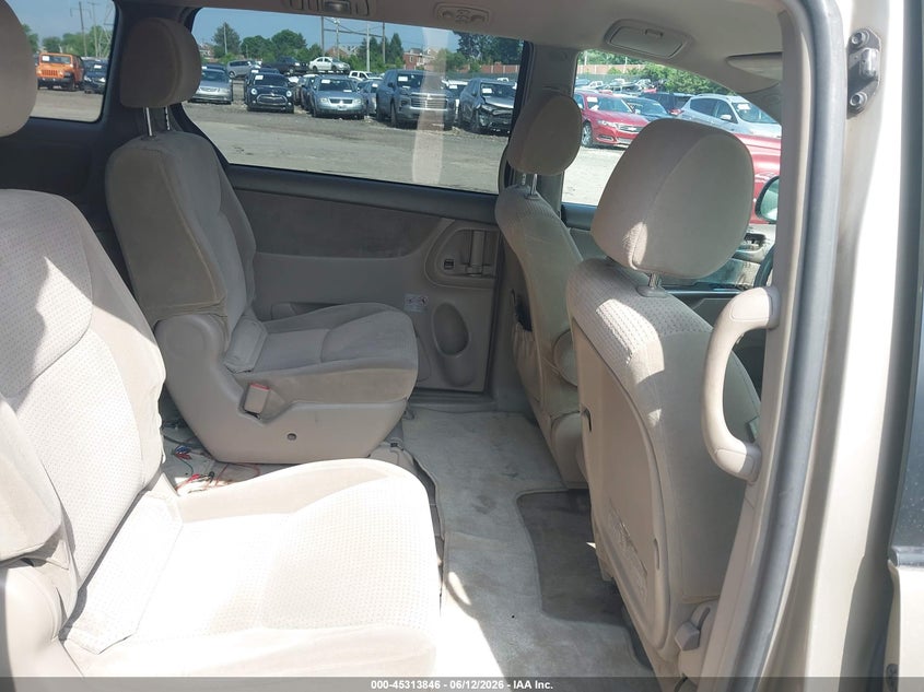 2008 Toyota Sienna VIN 5TDZK23C38S207591 IAAI salvage auction — RIGHT FRONT, Salvage (Pennsylvania), sold $725 on 2026-07-09 (photo 8)