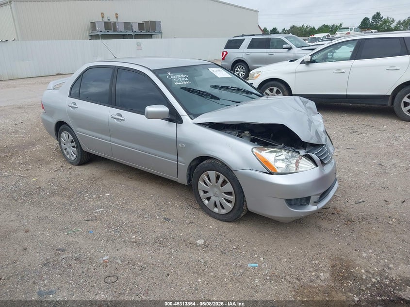 2006 Mitsubishi Lancer VIN JA3AJ26E86U072385 IAAI salvage auction — FRONT END, Salvage (Texas), sold $200 on 2026-07-09 (photo 1)