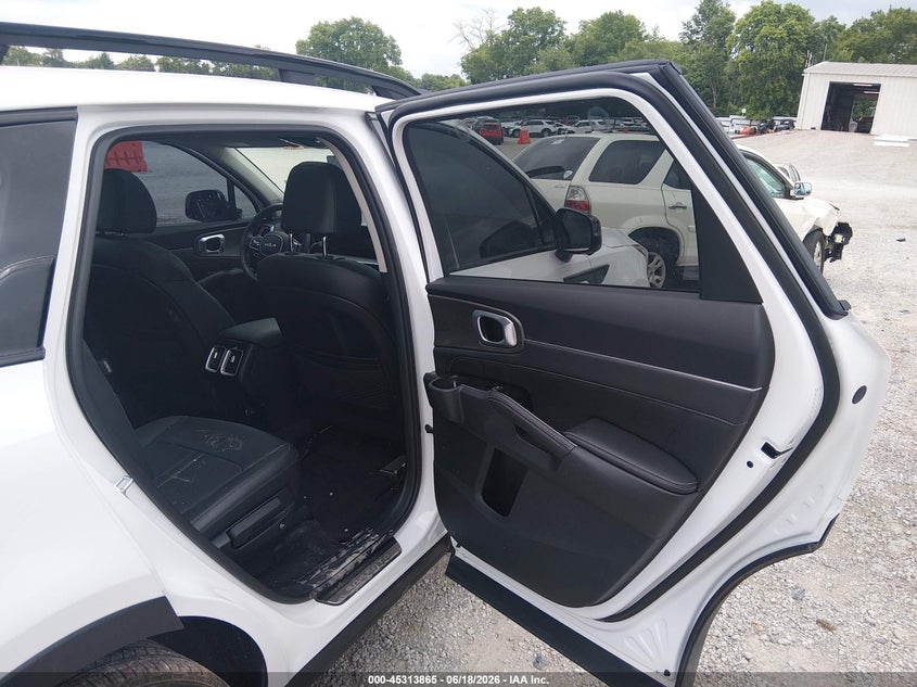 2024 Kia Sorento VIN 5XYRKDJFXRG290041 IAAI salvage auction — LEFT SIDE, Salvage Title, sold $5,600 on 2026-07-22 (photo 8)