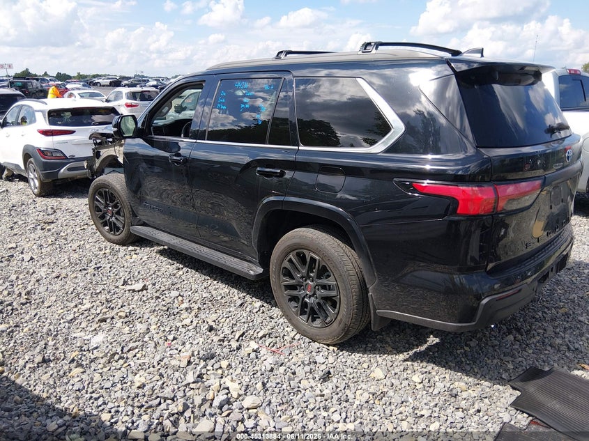 2024 Toyota Sequoia VIN 7SVAAABA7RX032449 IAAI salvage auction — FRONT END, Salvage (West Virginia), sold $28,500 on 2026-08-12 (photo 3)