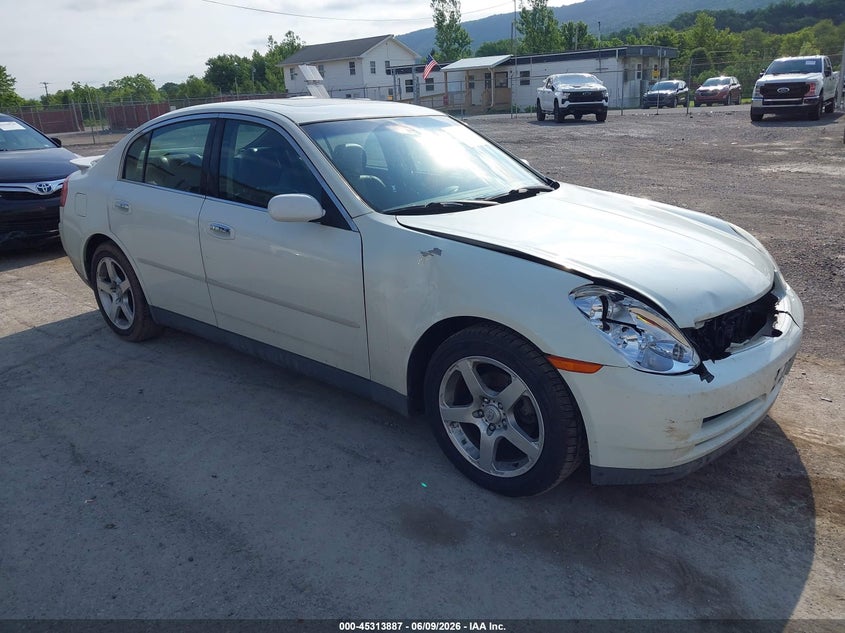 2003 Infiniti G35 VIN JNKCV51E33M013861 IAAI salvage auction — RIGHT FRONT, Salvage (Pennsylvania), sold $225 on 2026-07-08 (photo 1)