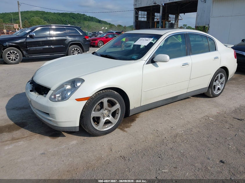 2003 Infiniti G35 VIN JNKCV51E33M013861 IAAI salvage auction — RIGHT FRONT, Salvage (Pennsylvania), sold $225 on 2026-07-08 (photo 2)