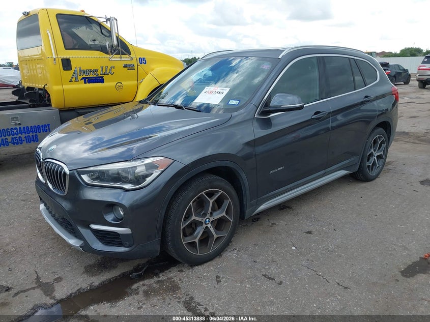 2016 BMW X1 VIN WBXHT3C33GP881962 IAAI salvage auction — WATER/FLOOD, Salvage Title, sold $550 on 2026-07-22 (photo 2)