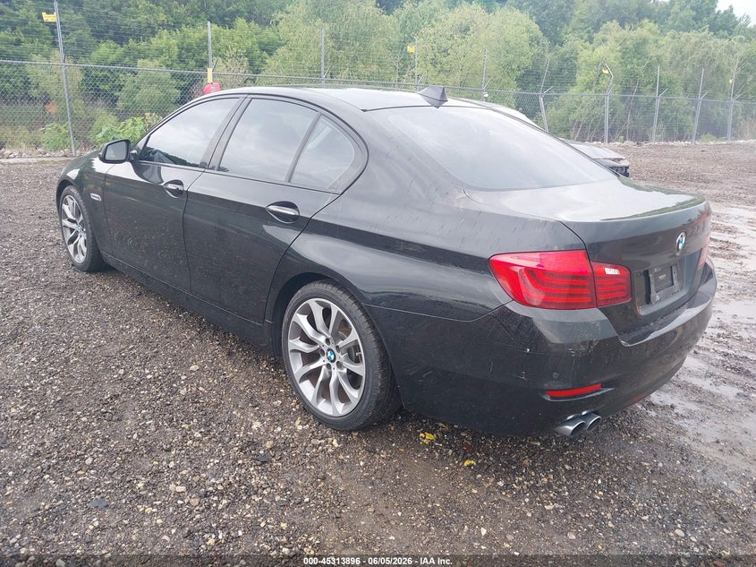 2016 BMW 5er VIN WBA5A7C58GG146003 IAAI salvage auction — SIDE, Salvage Title, sold $4,800 on 2026-07-10 (photo 3)