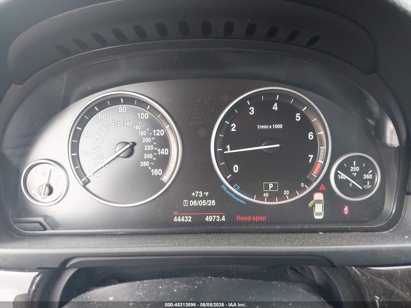 2016 BMW 5er VIN WBA5A7C58GG146003 IAAI salvage auction — SIDE, Salvage Title, sold $4,800 on 2026-07-10 (photo 7)