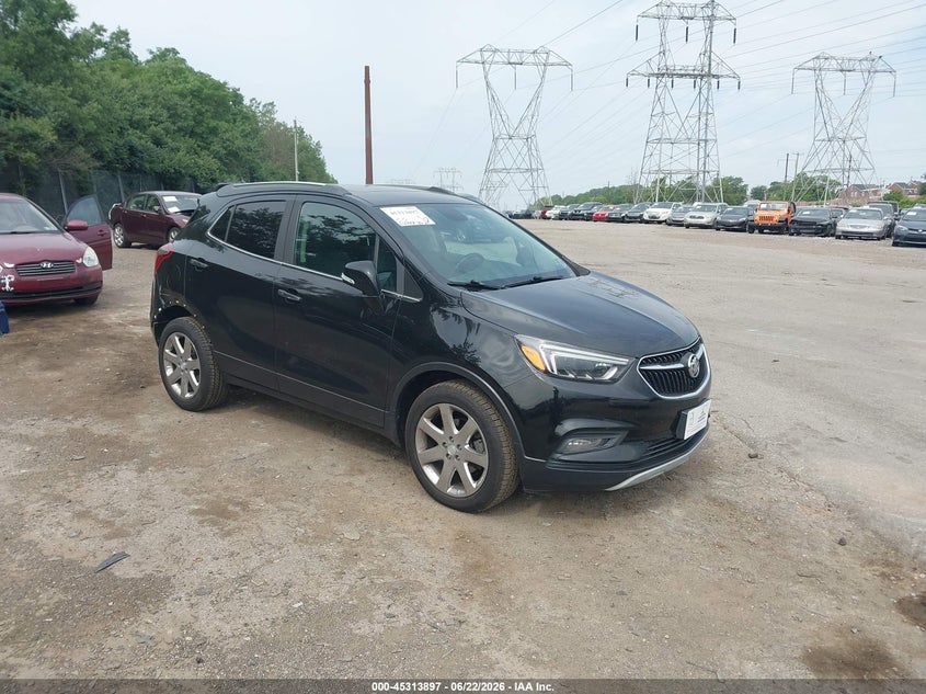 2019 Buick Encore VIN KL4CJGSM8KB730842 IAAI salvage auction — RIGHT REAR, Salvage (Pennsylvania), sold $575 on 2026-07-31 (photo 1)