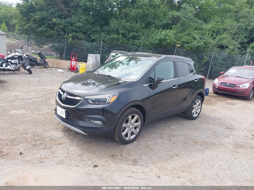2019 Buick Encore VIN KL4CJGSM8KB730842 IAAI salvage auction — RIGHT REAR, Salvage (Pennsylvania), sold $575 on 2026-07-31 (photo 2)