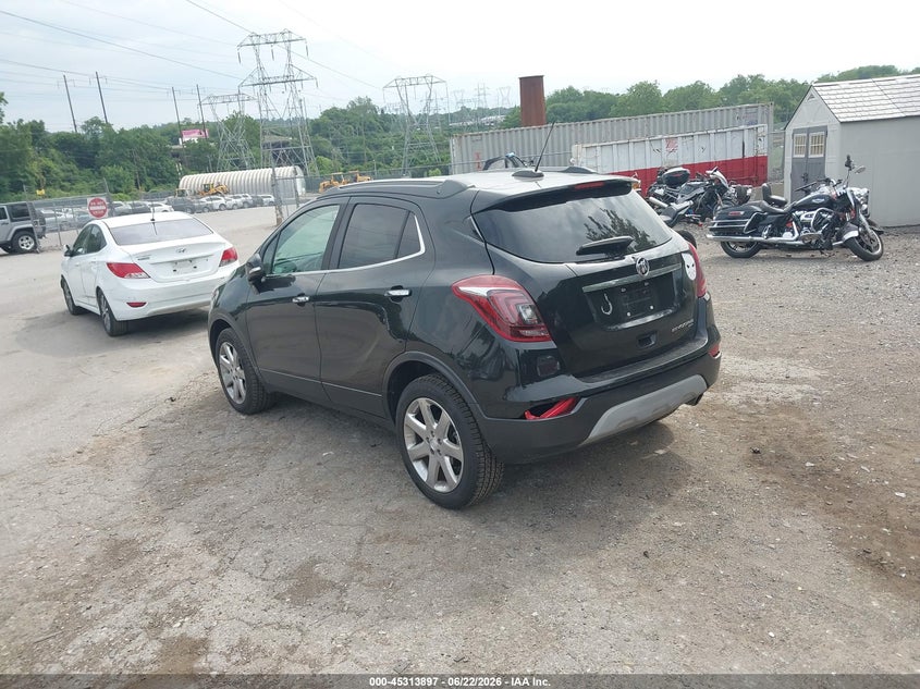 2019 Buick Encore VIN KL4CJGSM8KB730842 IAAI salvage auction — RIGHT REAR, Salvage (Pennsylvania), sold $575 on 2026-07-31 (photo 3)