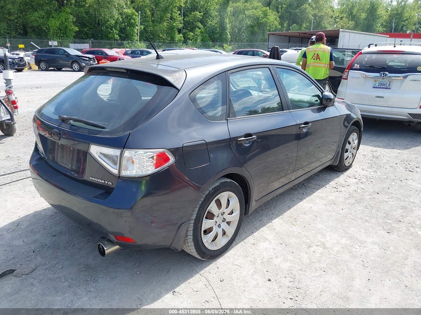 2011 Subaru Impreza VIN JF1GH6A60BG823847 IAAI salvage auction — FRONT END, Clear (Virginia), sold $25 on 2026-07-21 (photo 4)