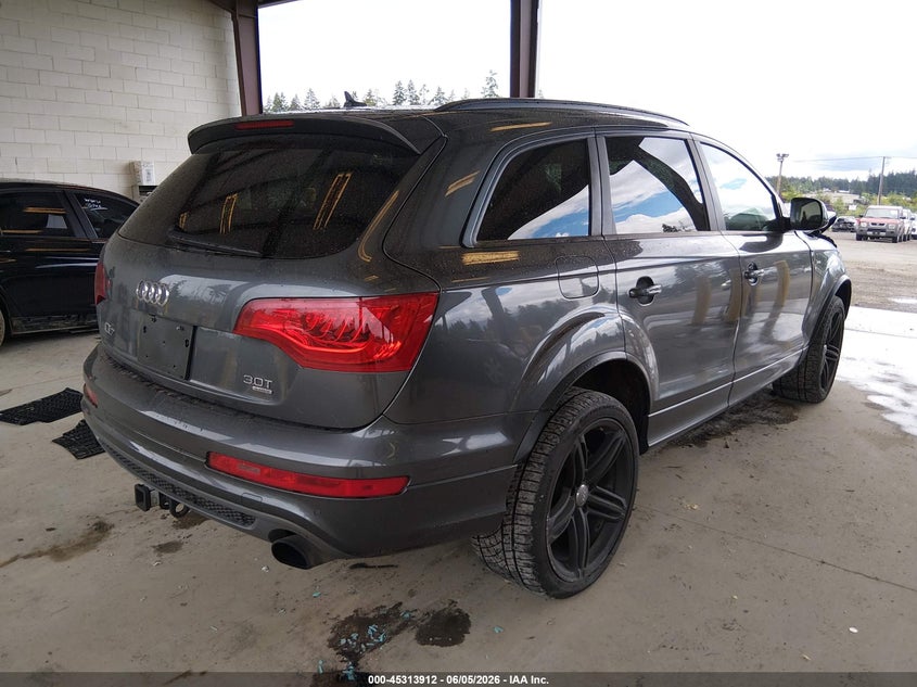 2014 Audi Q7 VIN WA1DGAFE0ED011435 IAAI salvage auction — FRONT END, Salvage Title, sold $1,200 on 2026-07-15 (photo 4)