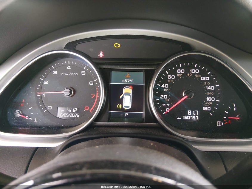 2014 Audi Q7 VIN WA1DGAFE0ED011435 IAAI salvage auction — FRONT END, Salvage Title, sold $1,200 on 2026-07-15 (photo 7)