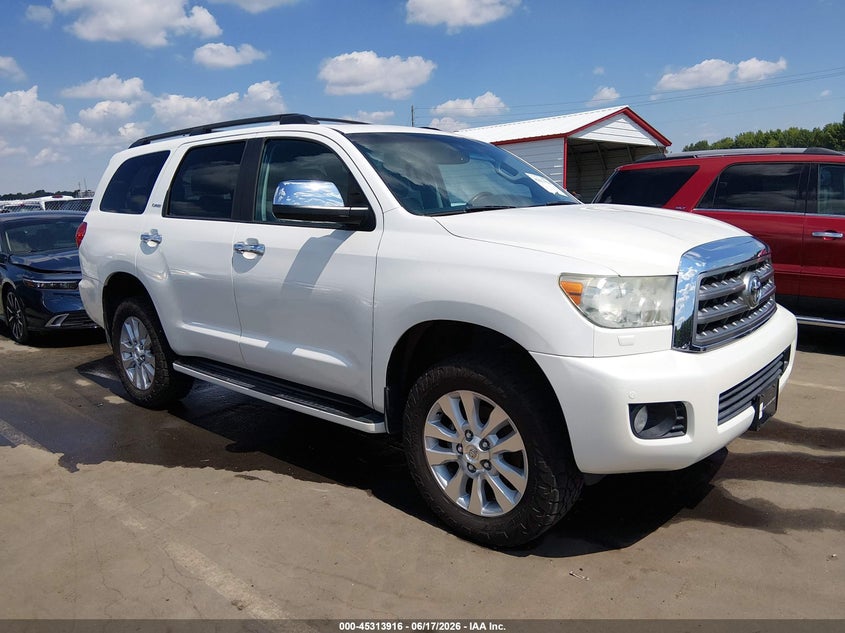 2016 Toyota Sequoia VIN 5TDDY5G17GS133707 IAAI salvage auction — FRONT END, Salvage (North Carolina), sold $10,200 on 2026-07-16 (photo 1)