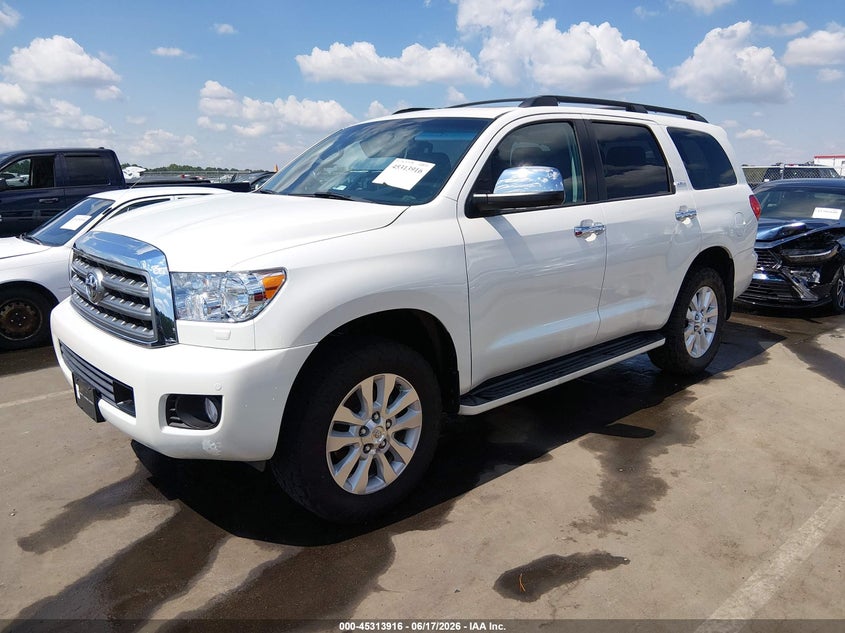 2016 Toyota Sequoia VIN 5TDDY5G17GS133707 IAAI salvage auction — FRONT END, Salvage (North Carolina), sold $10,200 on 2026-07-16 (photo 2)