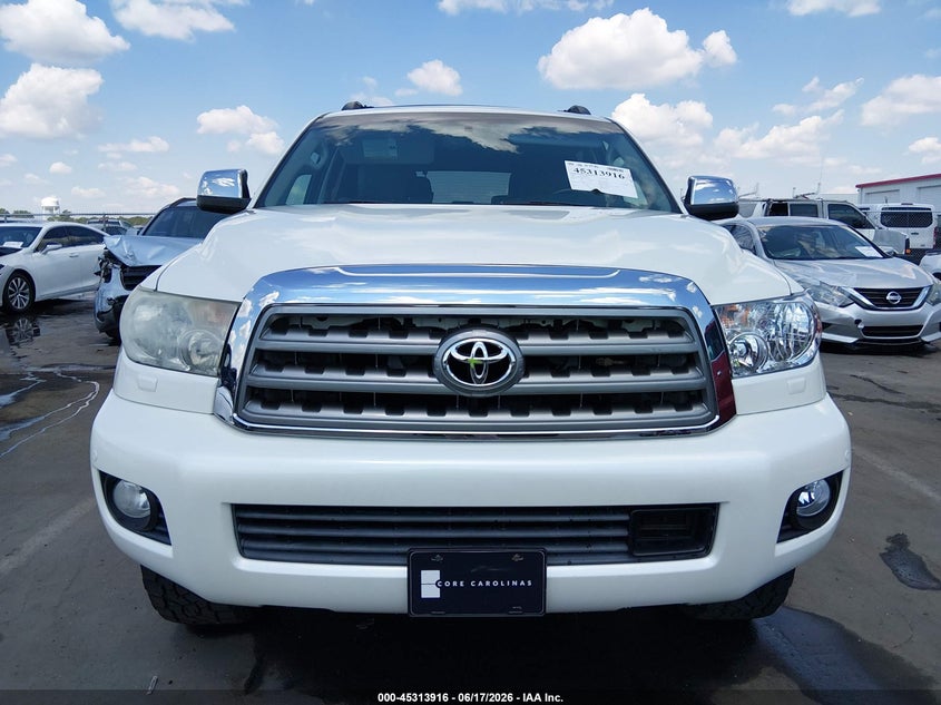 2016 Toyota Sequoia VIN 5TDDY5G17GS133707 IAAI salvage auction — FRONT END, Salvage (North Carolina), sold $10,200 on 2026-07-16 (photo 6)