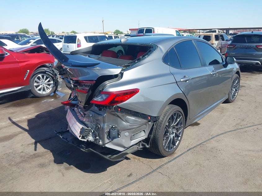 2025 Toyota Camry VIN 4T1DAACK4SU600514 IAAI salvage auction — REAR END, Salvage Title, sold $11,725 on 2026-07-28 (photo 4)