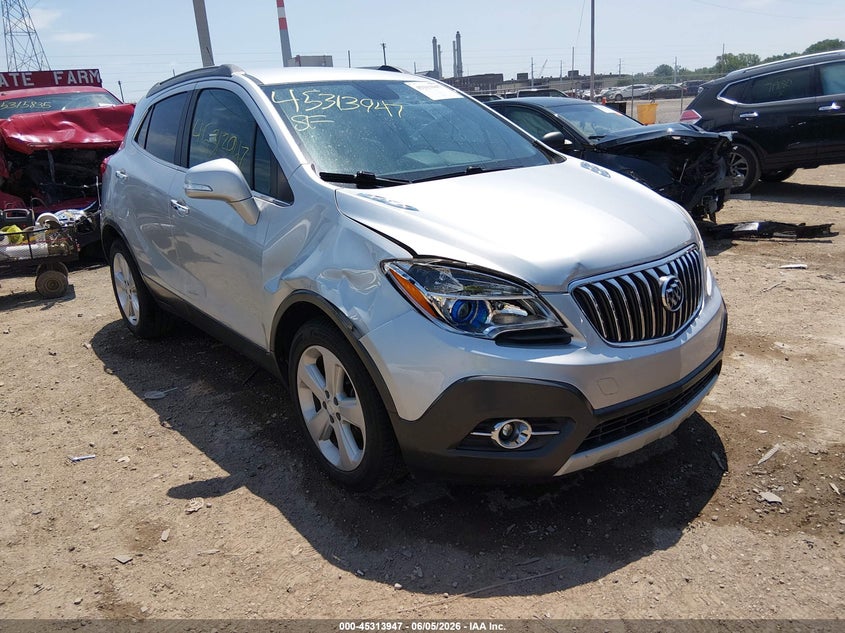 2015 Buick Encore VIN KL4CJBSB3FB270058 IAAI salvage auction — RIGHT FRONT, Salvage Title, sold $1,950 on 2026-07-11 (photo 1)
