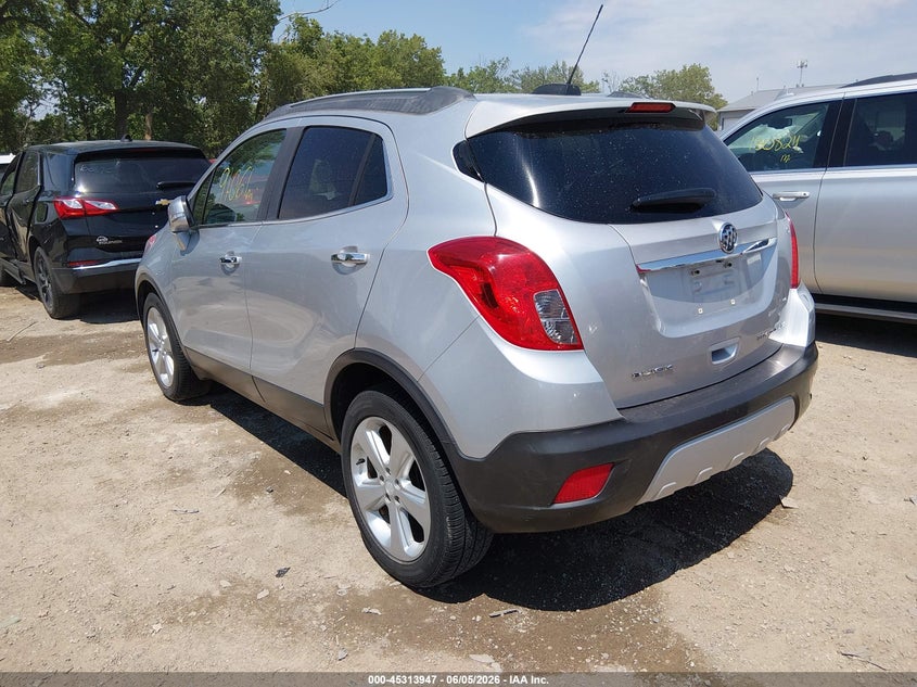 2015 Buick Encore VIN KL4CJBSB3FB270058 IAAI salvage auction — RIGHT FRONT, Salvage Title, sold $1,950 on 2026-07-11 (photo 3)
