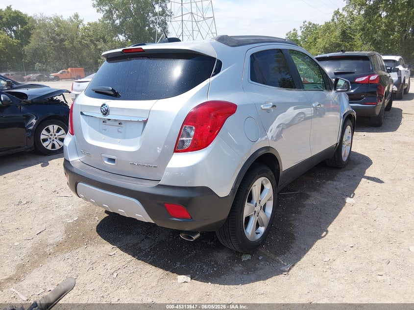 2015 Buick Encore VIN KL4CJBSB3FB270058 IAAI salvage auction — RIGHT FRONT, Salvage Title, sold $1,950 on 2026-07-11 (photo 4)