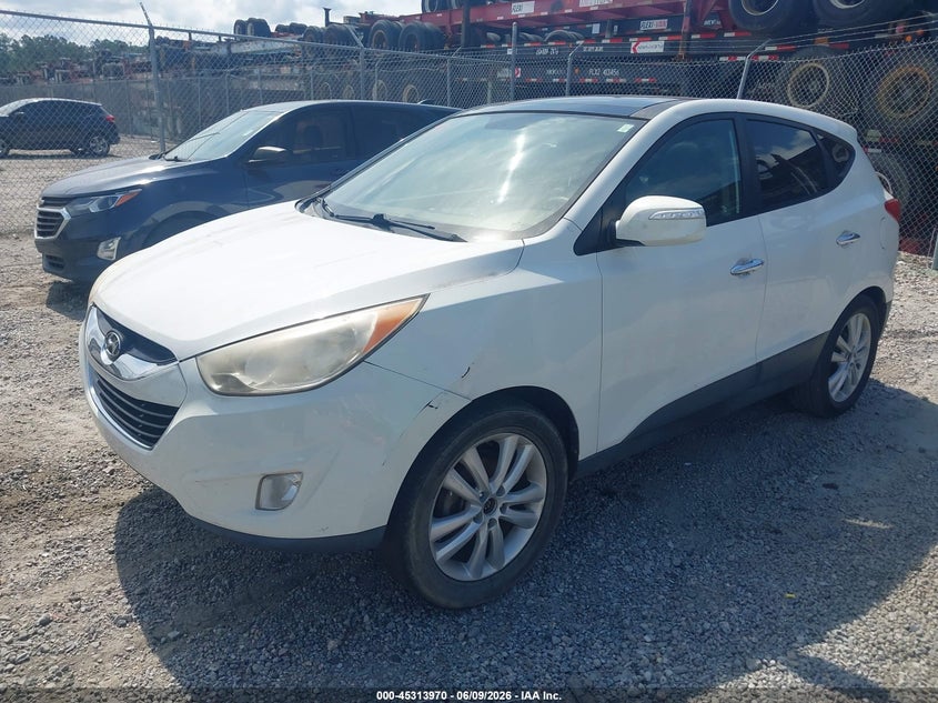 2011 Hyundai Tucson VIN KM8JU3ACXBU235693 IAAI salvage auction — LEFT FRONT, Salvage (Georgia), sold $325 on 2026-07-31 (photo 2)